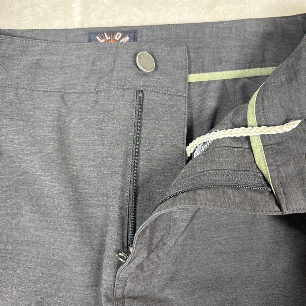 Faherty All Day Shorts Men's Size 29 Dark Gray 9in Inseam Hiking Casual